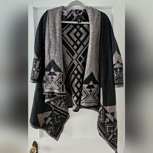 Adrienne Vittadini Open Front Cardigan Sweater